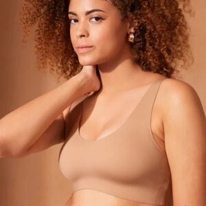 KNIX Powerlift Seamless Women’s Rosewood Nude Bra Sz 2X